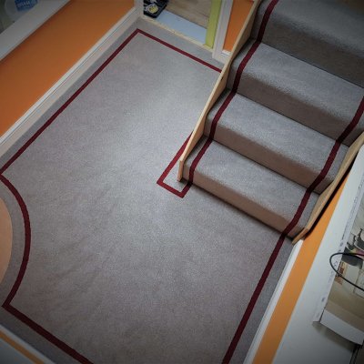 Carpet border technique