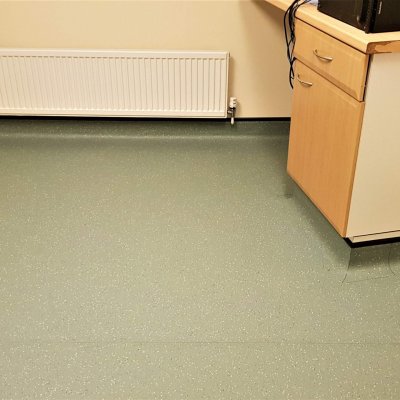 Clinical safety flooring
